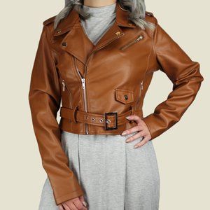 Faux Leather Jacket